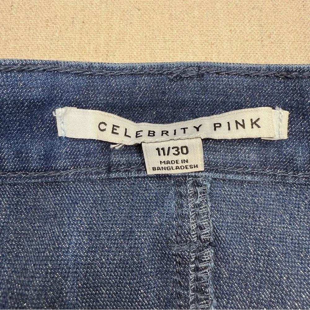 Celebrity Pink Blue (Sparkly) Mini Skirt - Size 11